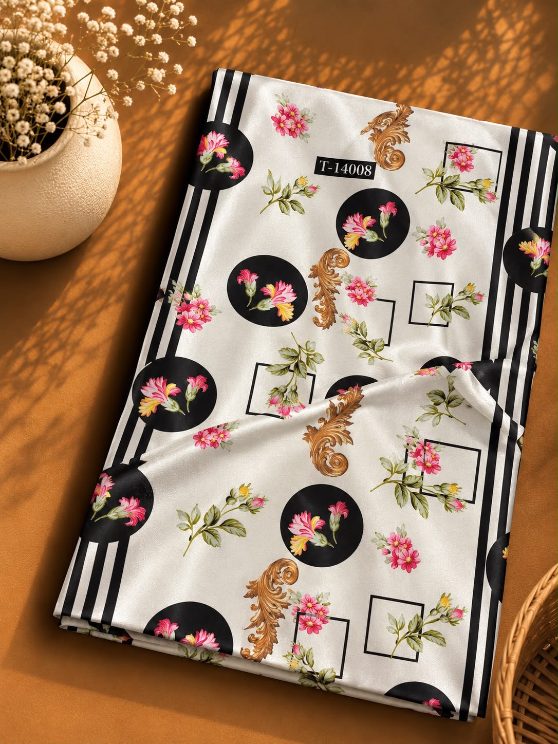 Super Trending Floral Crepe Design