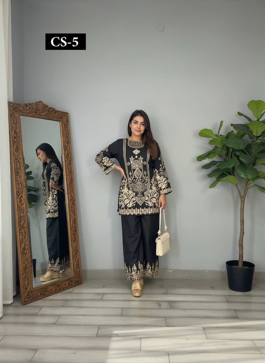 Noor Black - Imported Rayon