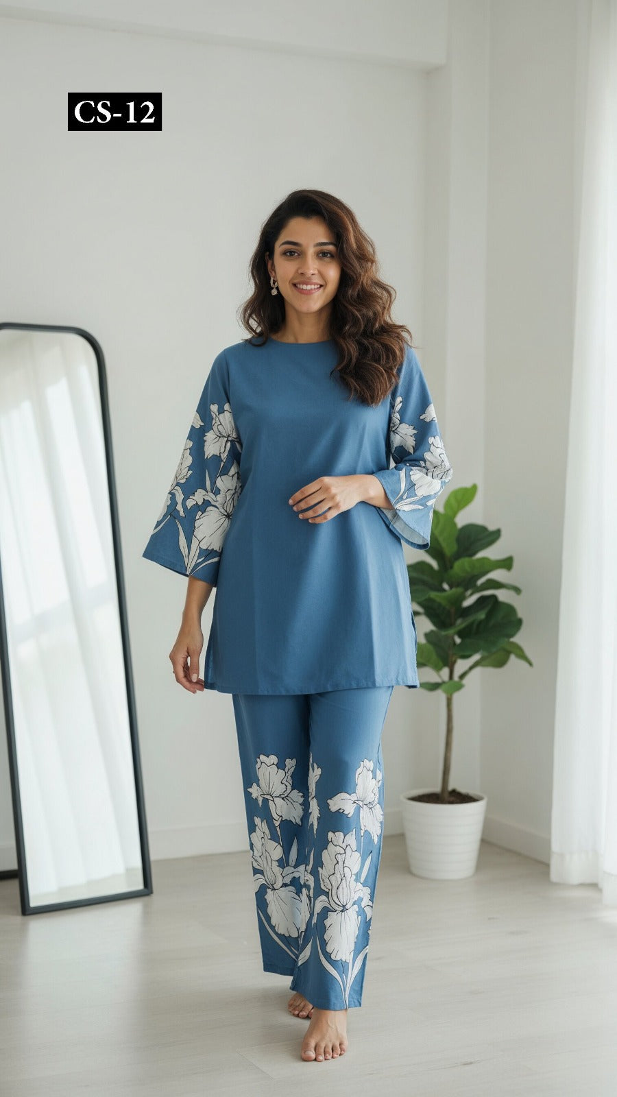 Blue Blossom - Imported Rayon