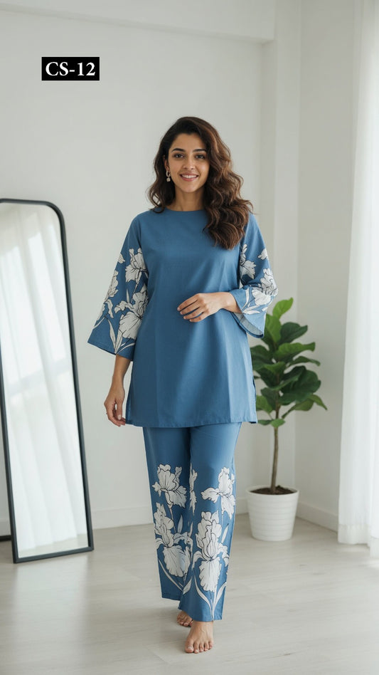 Blue Blossom - Imported Rayon