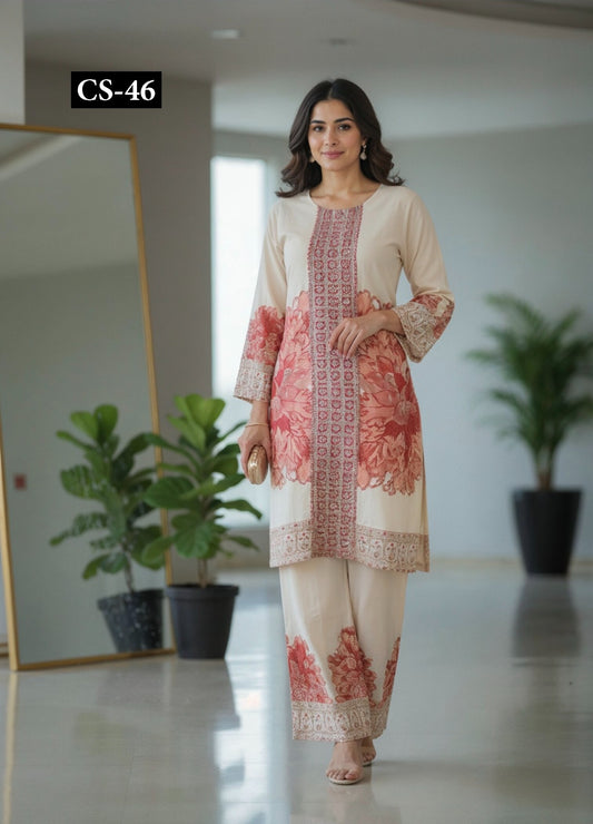Floral Elegance - Imported Rayon