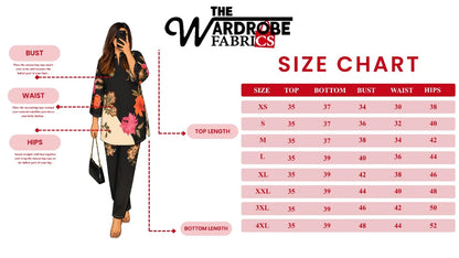 Shanaya Bloom Co-ord Set  - IMPORTED RAYON
