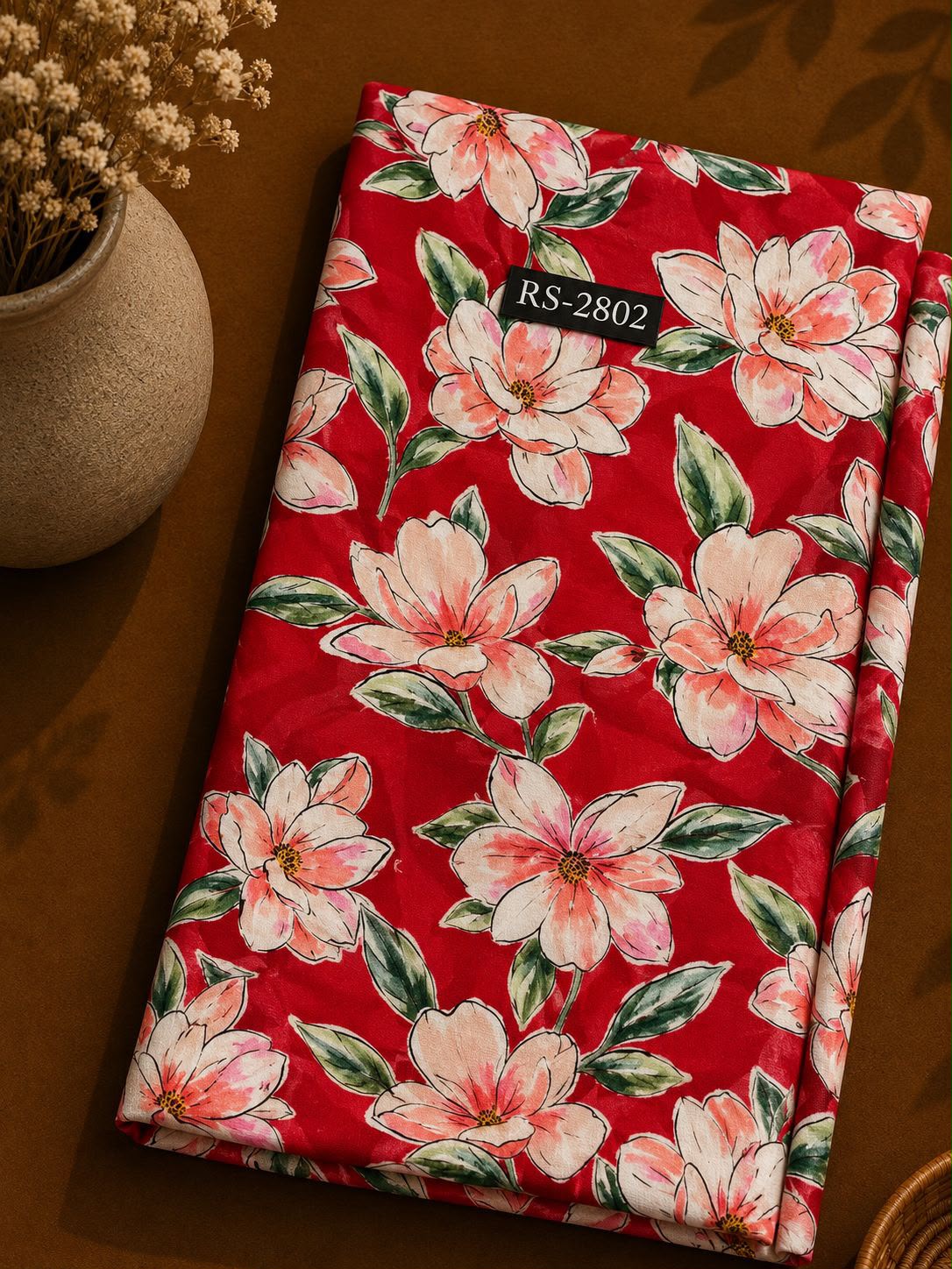 Wholesale Pure Natural Crepe Floral Print Fabric | The Wardrobe Fabrics