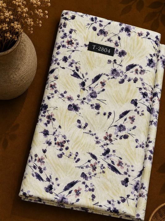 Wholesale Pure Natural Crepe Floral Print Fabric | The Wardrobe Fabrics