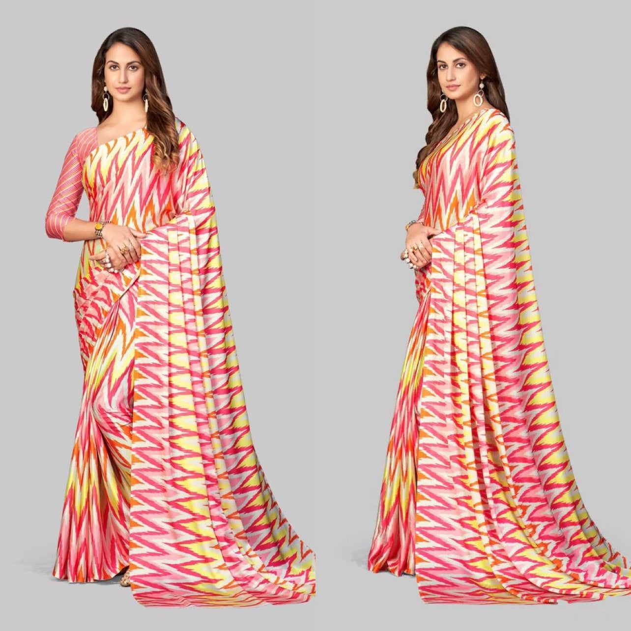 Satin Georgette Saree