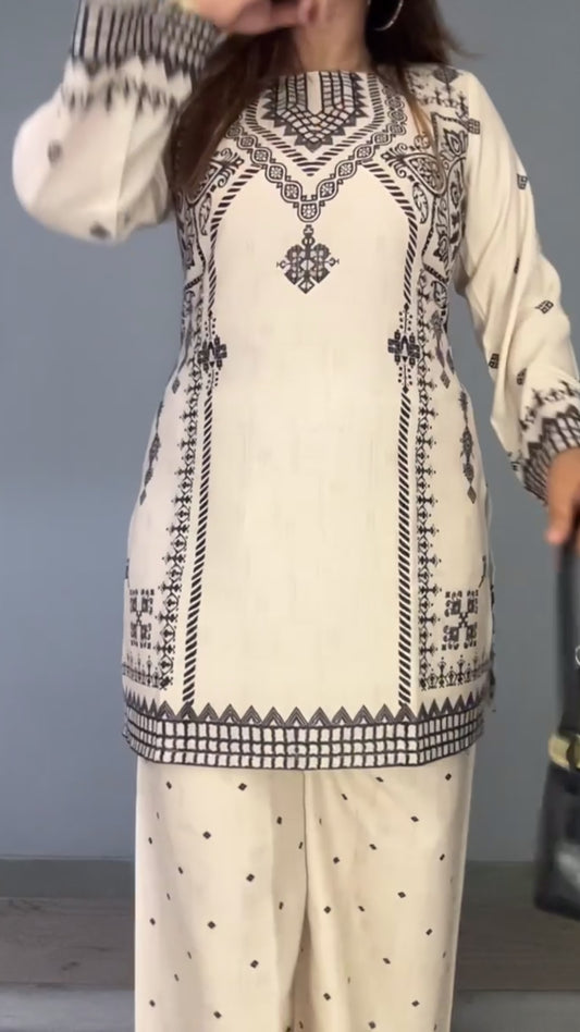 Boho Ivory - Imported Rayon
