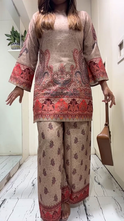 Gulnaar Paisley - Imported Rayon